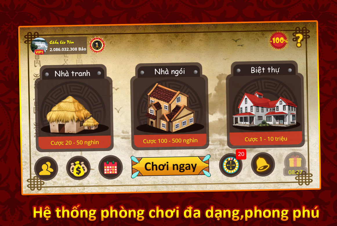 Chắn Lèo Tôm - Phòng Chơi